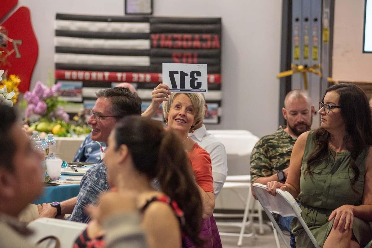 People enjoying the Crafton Gala